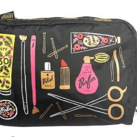 N.W.T. Rifle Paper Co. for LeSportsac
 Makeup Bag with Cosmetic Print - Picture 4 of 6